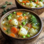 Veggie Pot Pie Soup