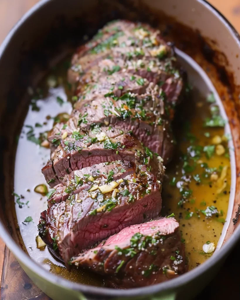 Venison Backstrap with Garlic Butter Sauce: Irresistible Elegance 12 Venison Backstrap with Garlic Butter Sauce: Irresistible Elegance