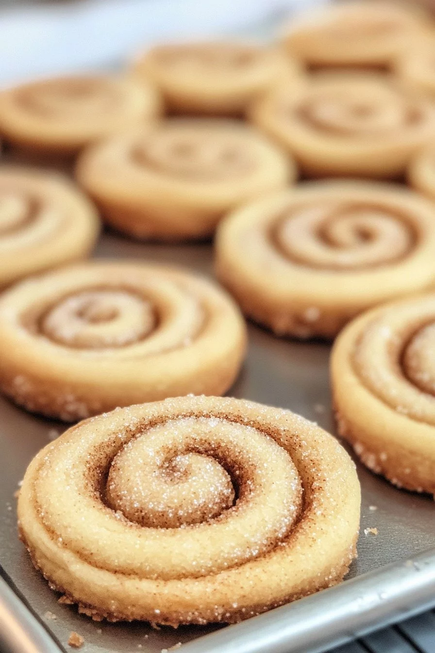 Soft and Chewy Cinnamon Roll Sugar Cookies