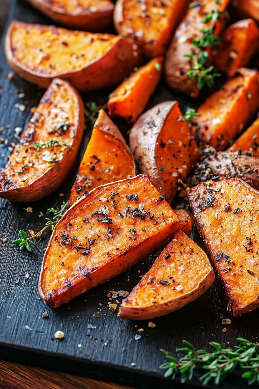 Oven Roasted Sweet Potatoes
