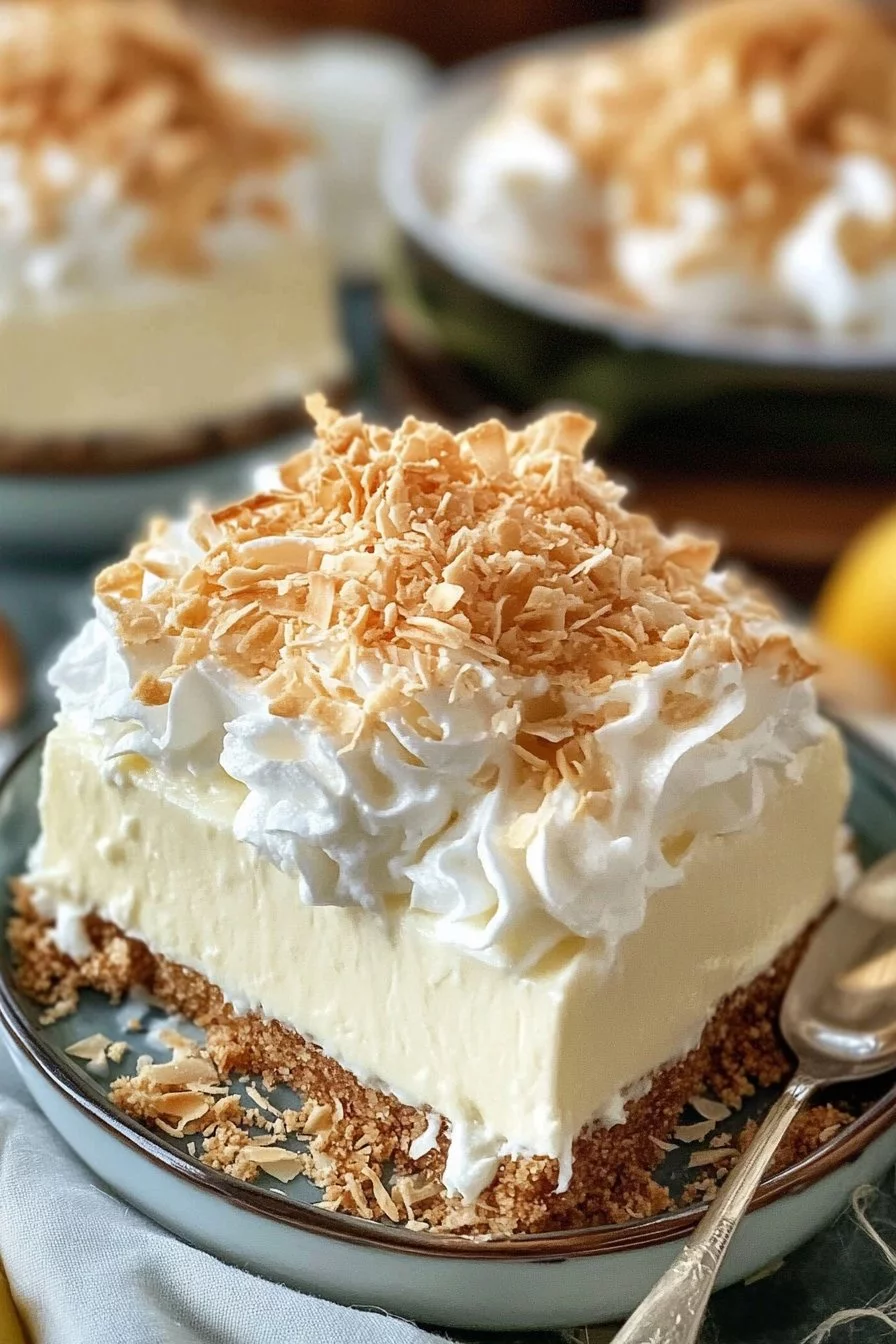 Coconut Cream Lush: A Creamy, No-Bake Dessert for Every Occasion