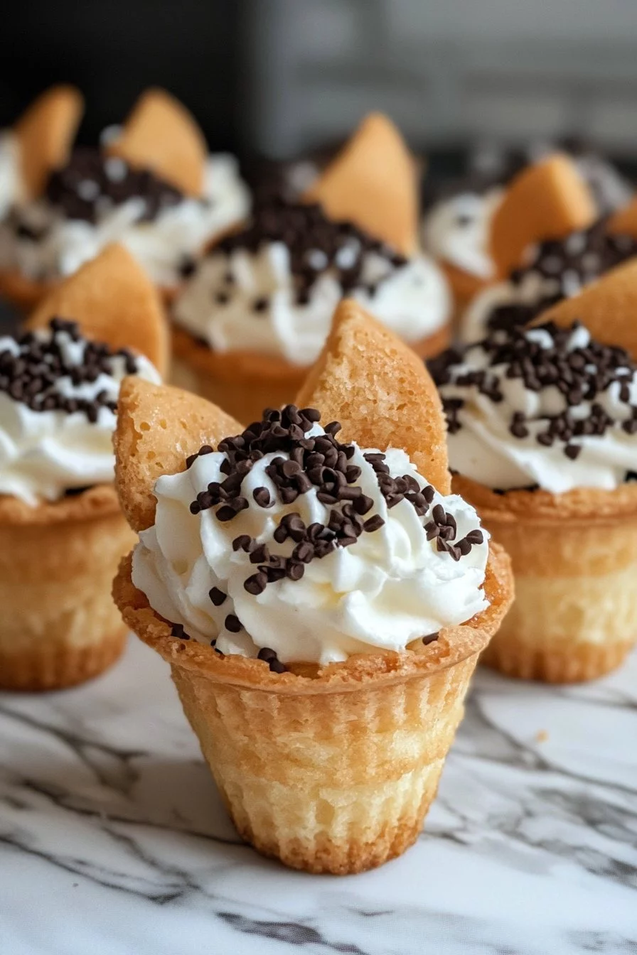 Mini Cannoli Cups 7 Mini Cannoli Cups