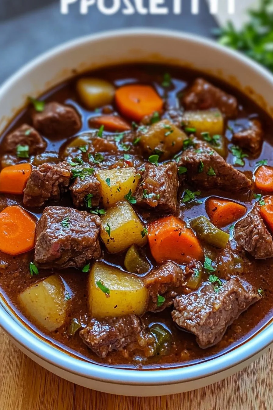 Easy Homemade Beef Stew