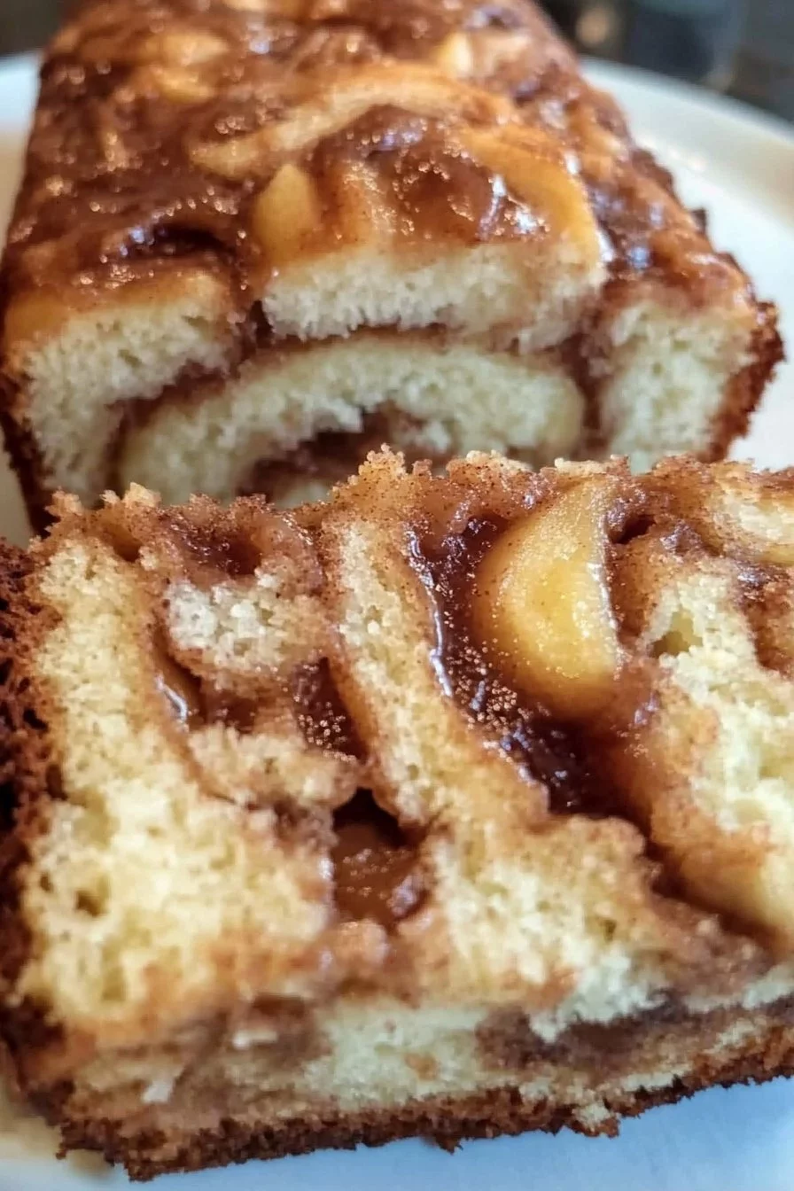 Cinnamon Swirl Apple Bread