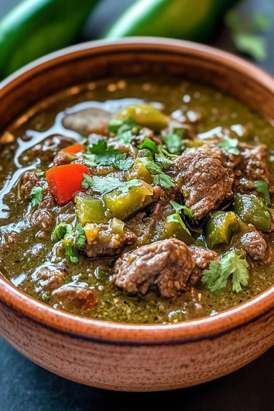 Mexican Beef Green Chile