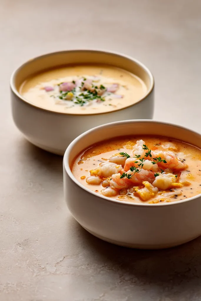 The Complete Guide to Seafood Soups and Chowders 7 Bisque vs Chowder