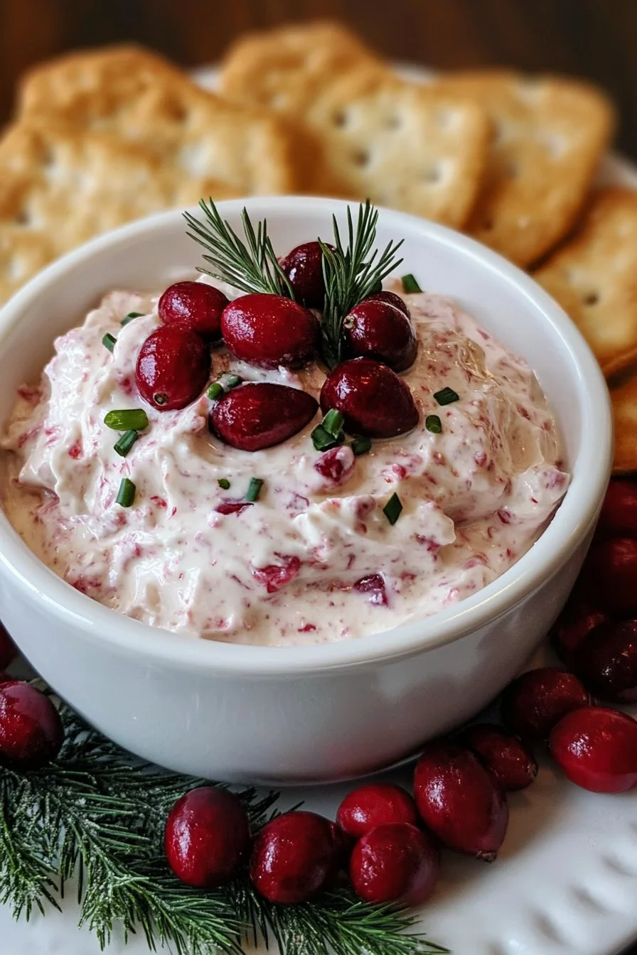Cranberry Cream Cheese Dip