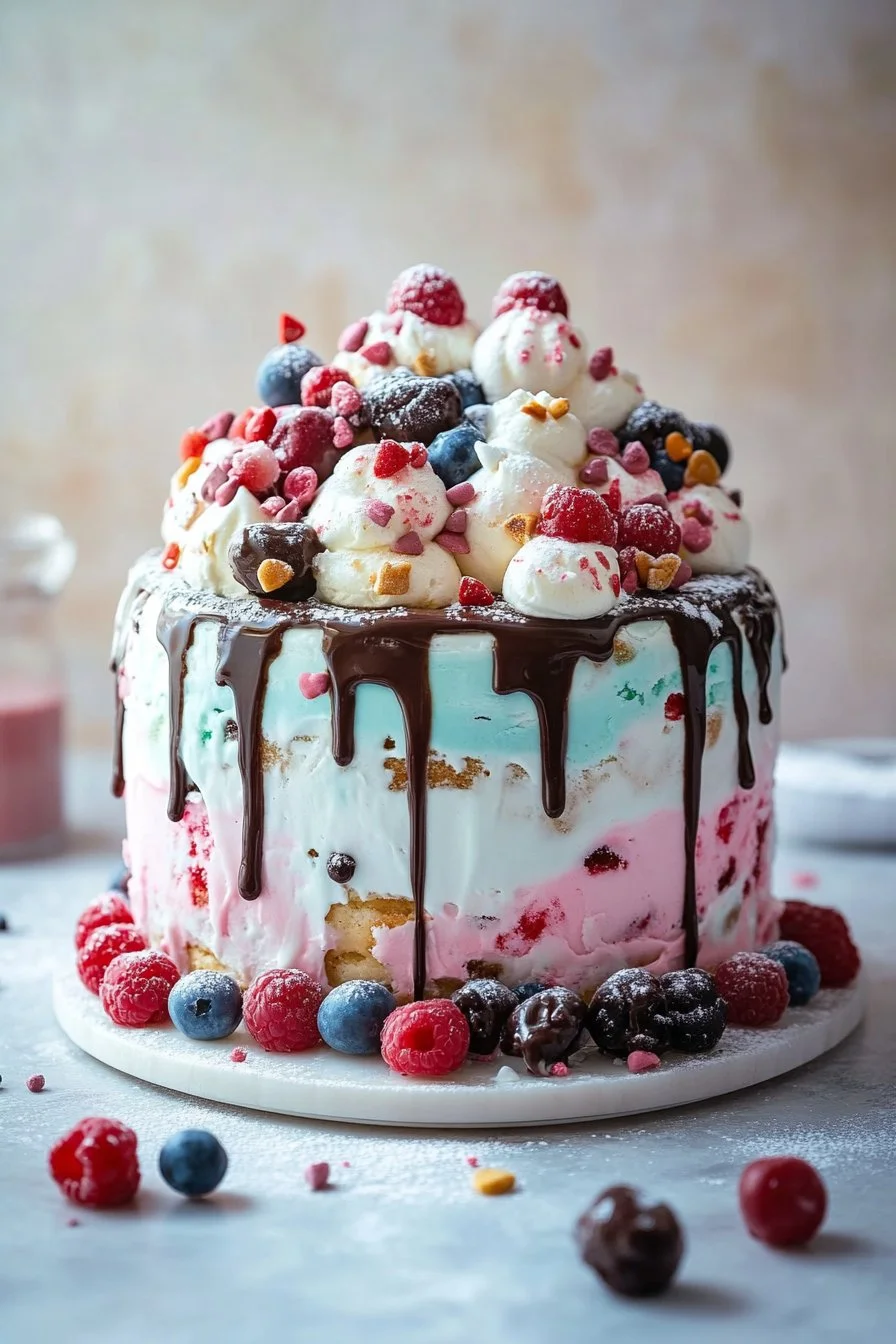 The BEST Ice Cream Cake
