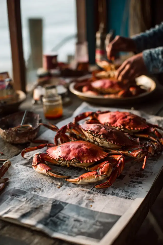 Cooking Whole Crabs
