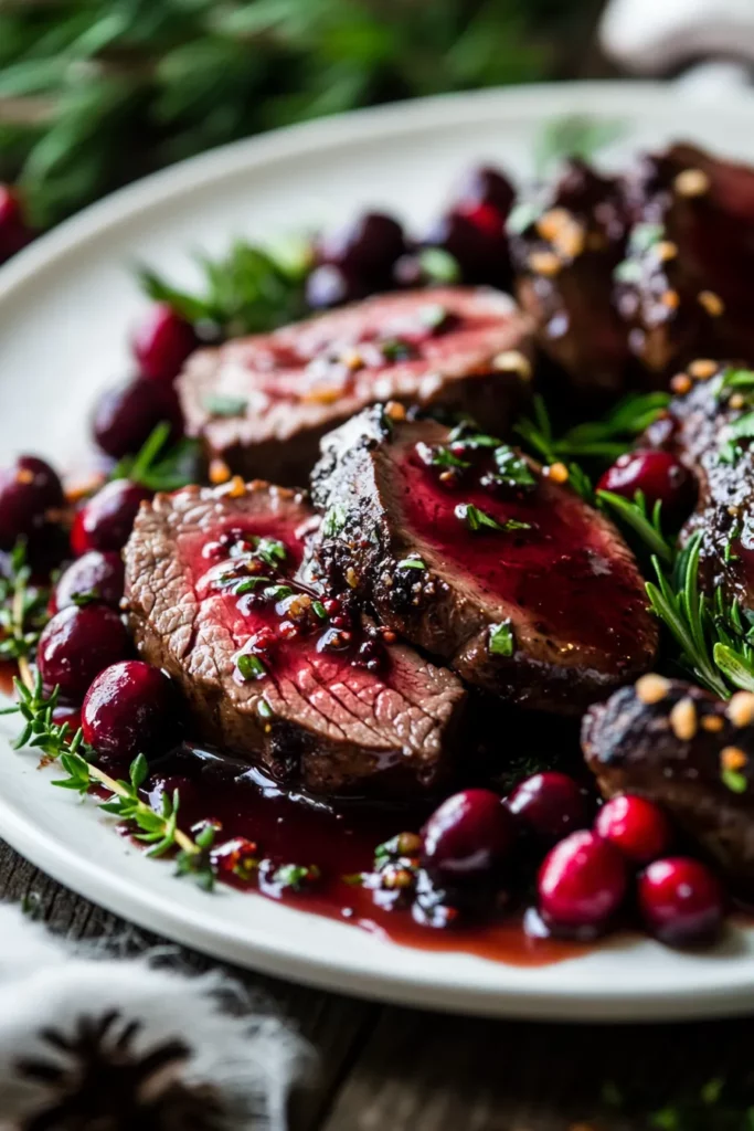 The Complete Guide to Venison Tenderloin and Jerky Recipes 18 Cranberry Glazed Venison