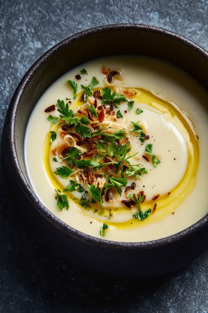 The Complete Guide to Hearty Meat & Sausage Soups 24 Elevating Soup with Garnishes