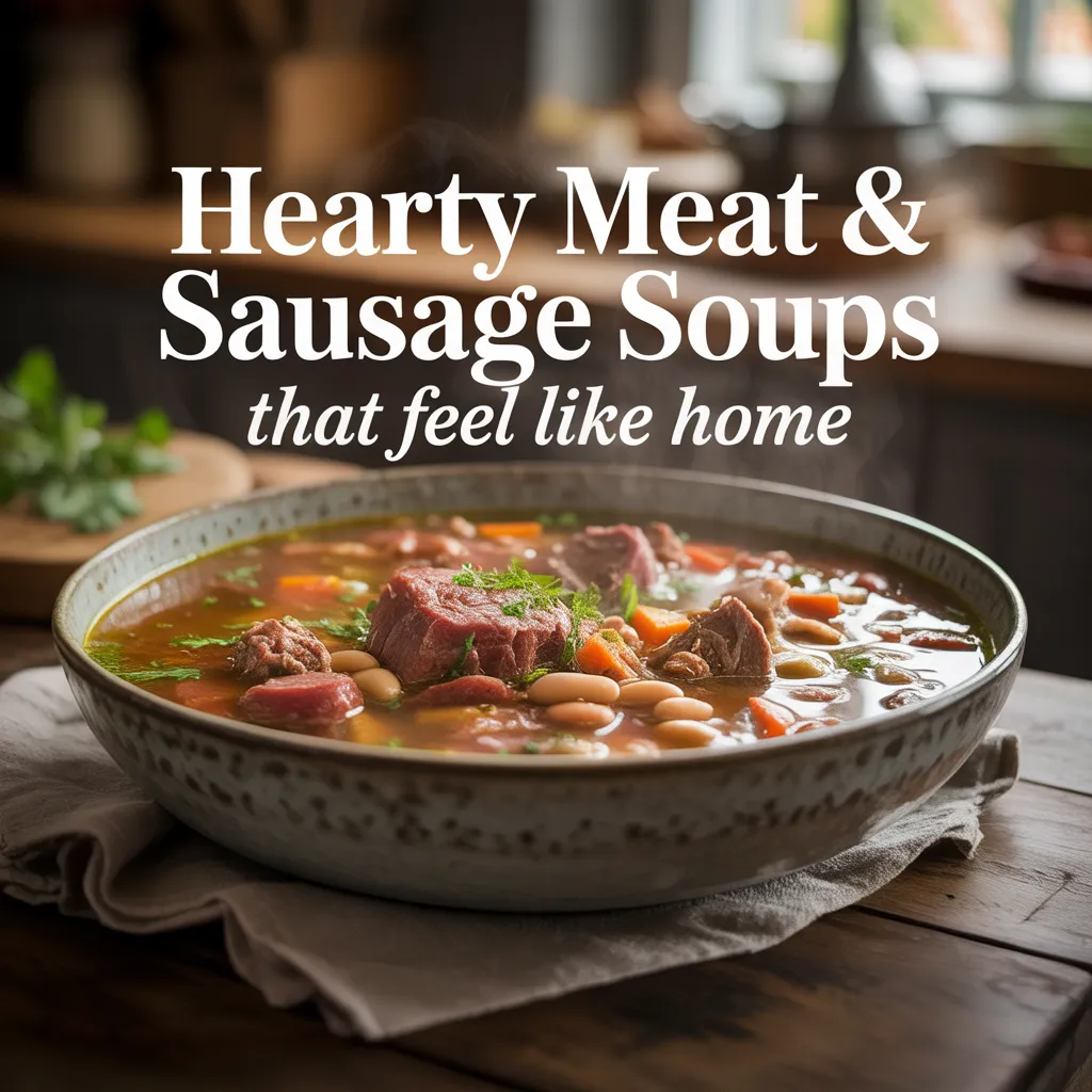 The Complete Guide to Hearty Meat & Sausage Soups