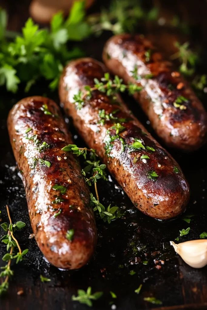 The Complete Guide to Venison Recipes: From Smash Burgers to Summer Sausage 19 Herb & Garlic Bratwurst