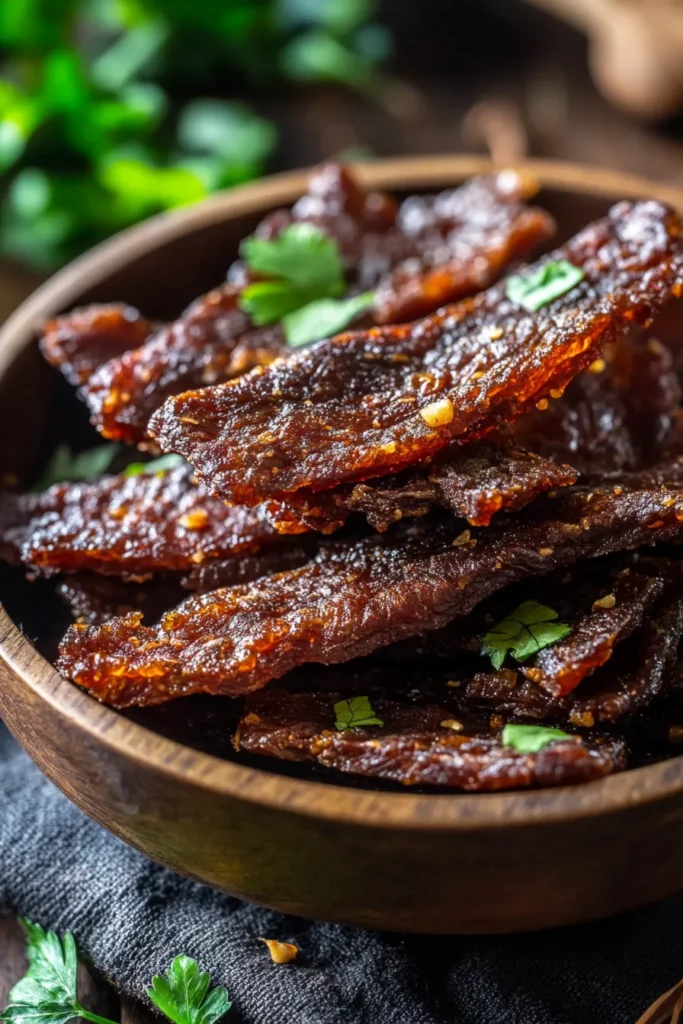 The Complete Guide to Venison Tenderloin and Jerky Recipes 36 Honey Garlic Jerky