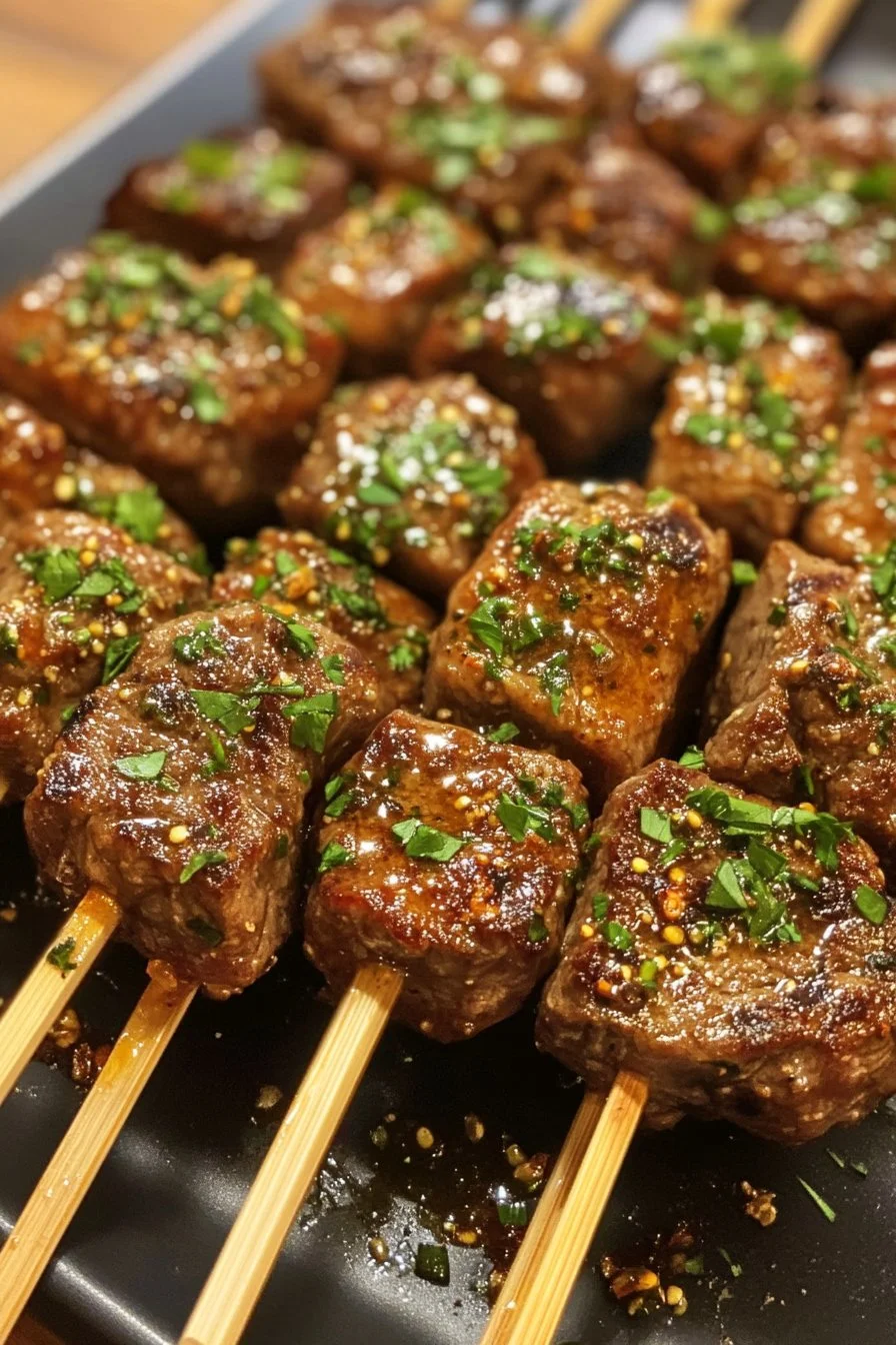 Cowboy Butter Steak Bites