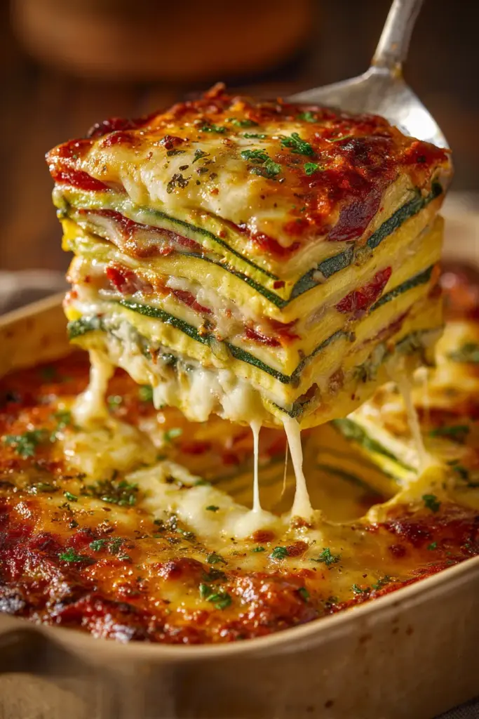 Layered Zucchini Bake
