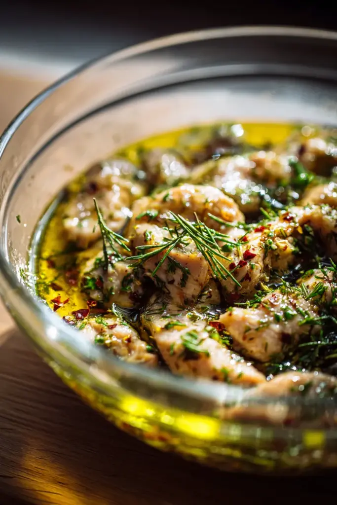 Marinated Protein Prep