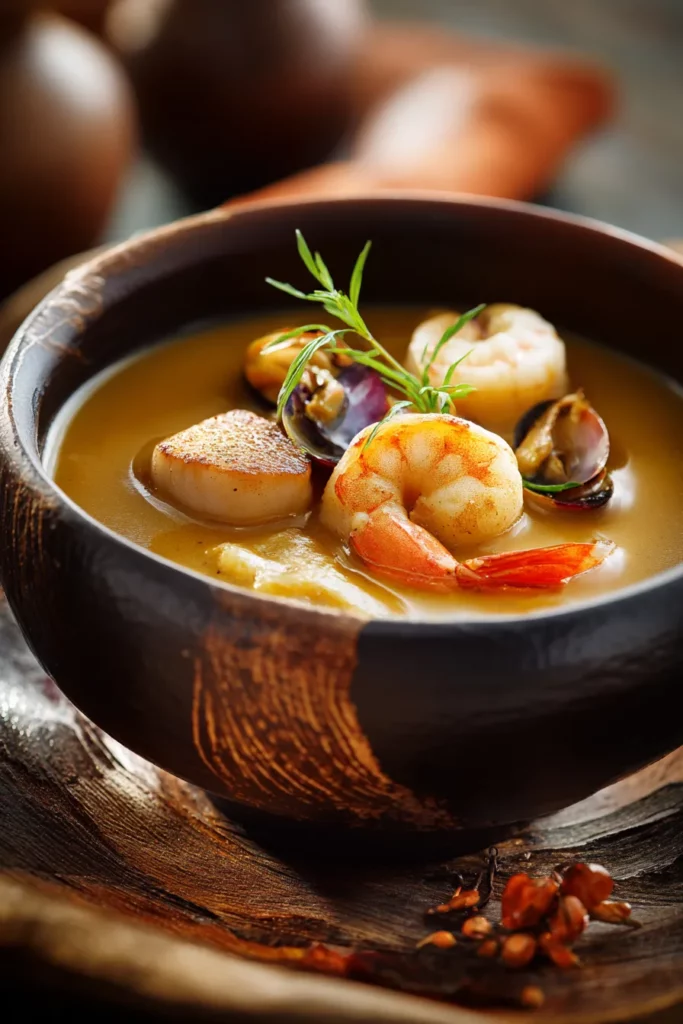 The Complete Guide to Seafood Soups and Chowders 20 Mixed Seafood Bisque