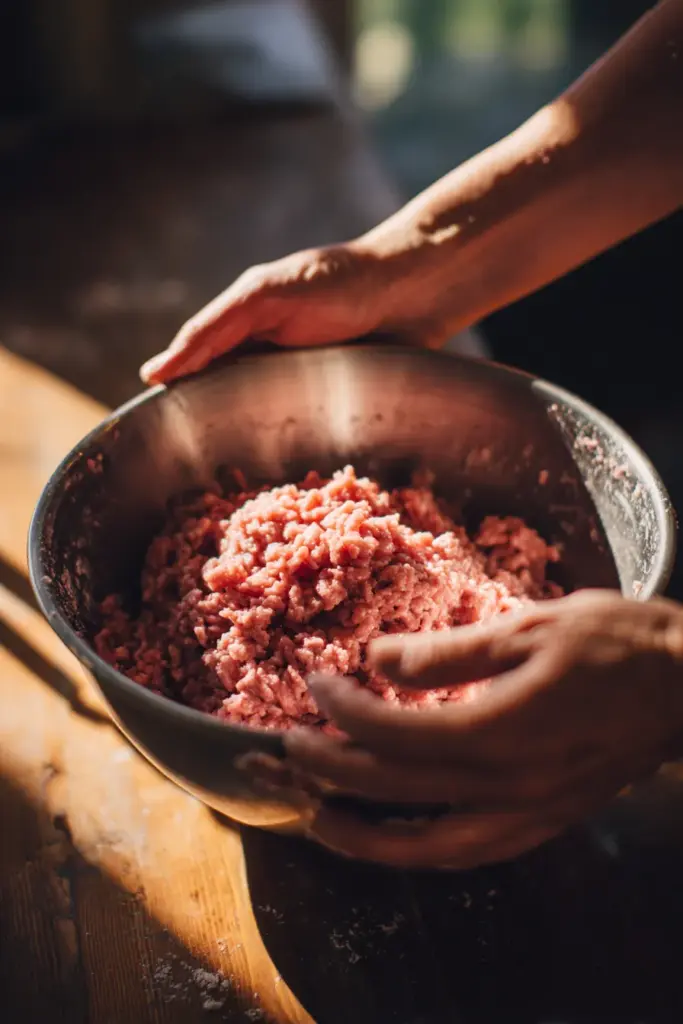 Mixing Meatloaf Correctly