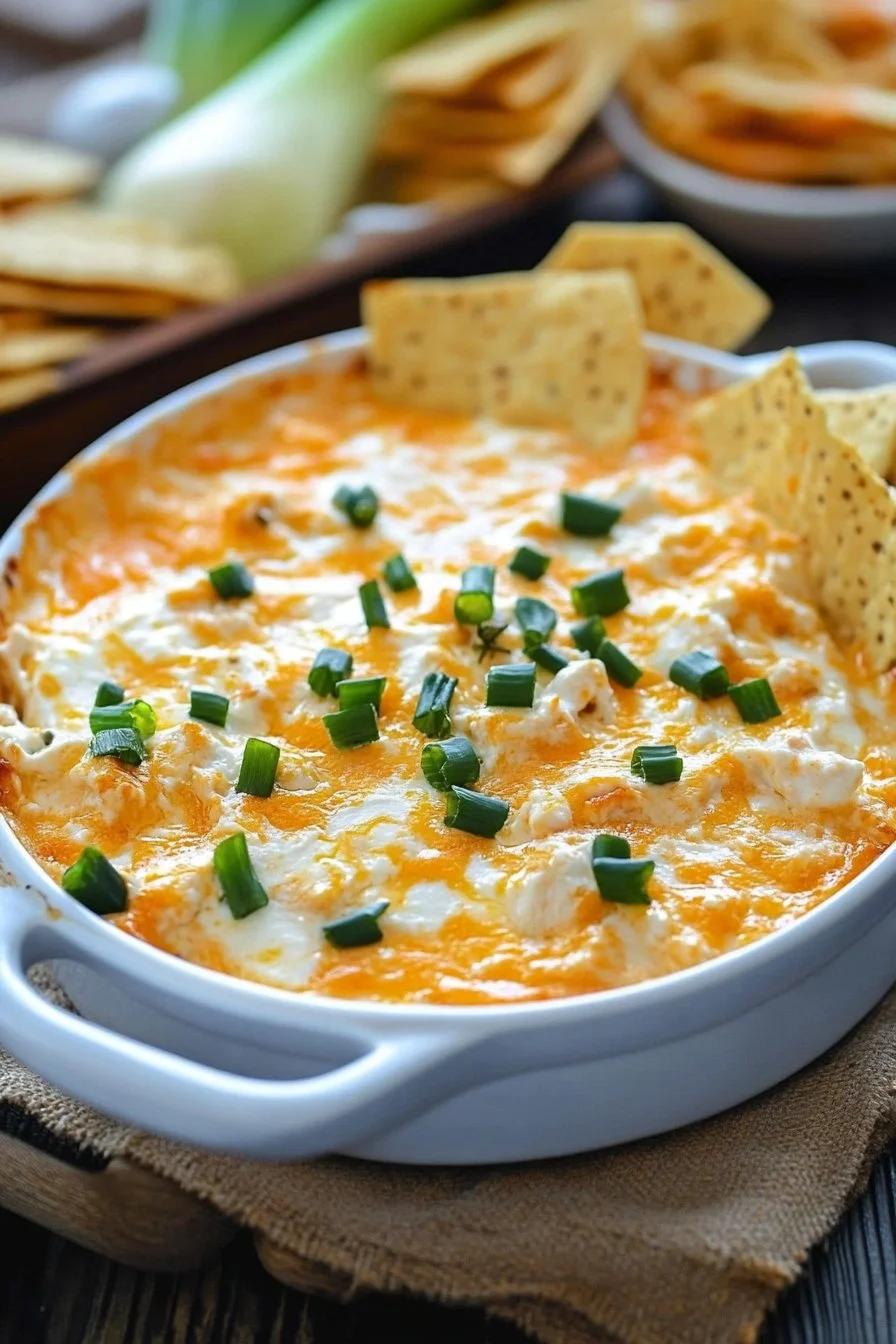 Cottage Cheese Buffalo Chicken Dip