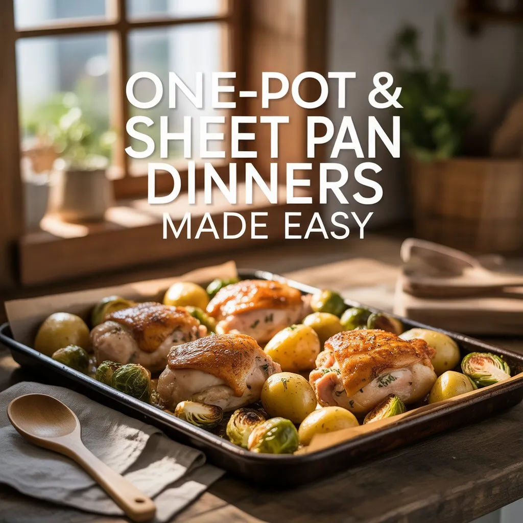 The Complete Guide to One-Pot and Sheet Pan Dinners: Simple Weeknight Meals with Minimal Cleanup