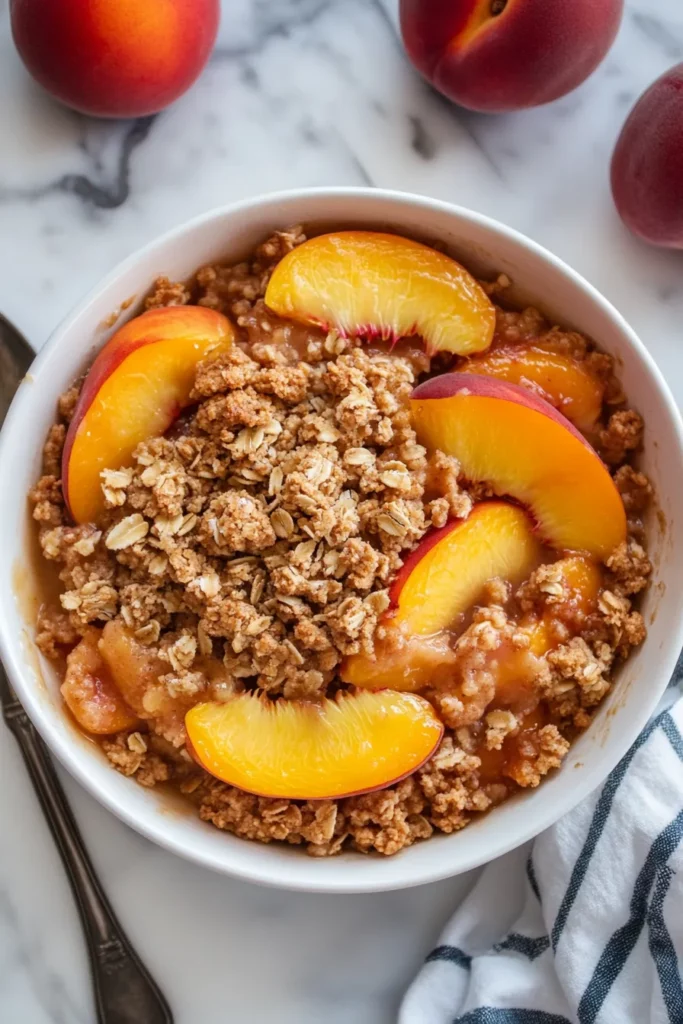 Peach Crisp