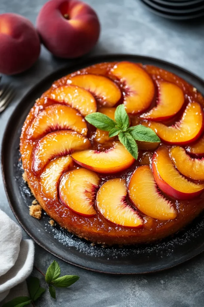 Peach Upside-Down