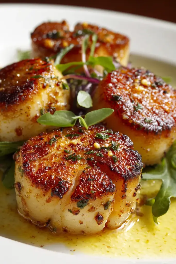 The Complete Guide to Seafood Recipes: From Simple Weeknight Dinners to Elegant Entertaining 15 Perfectly Seared Scallops