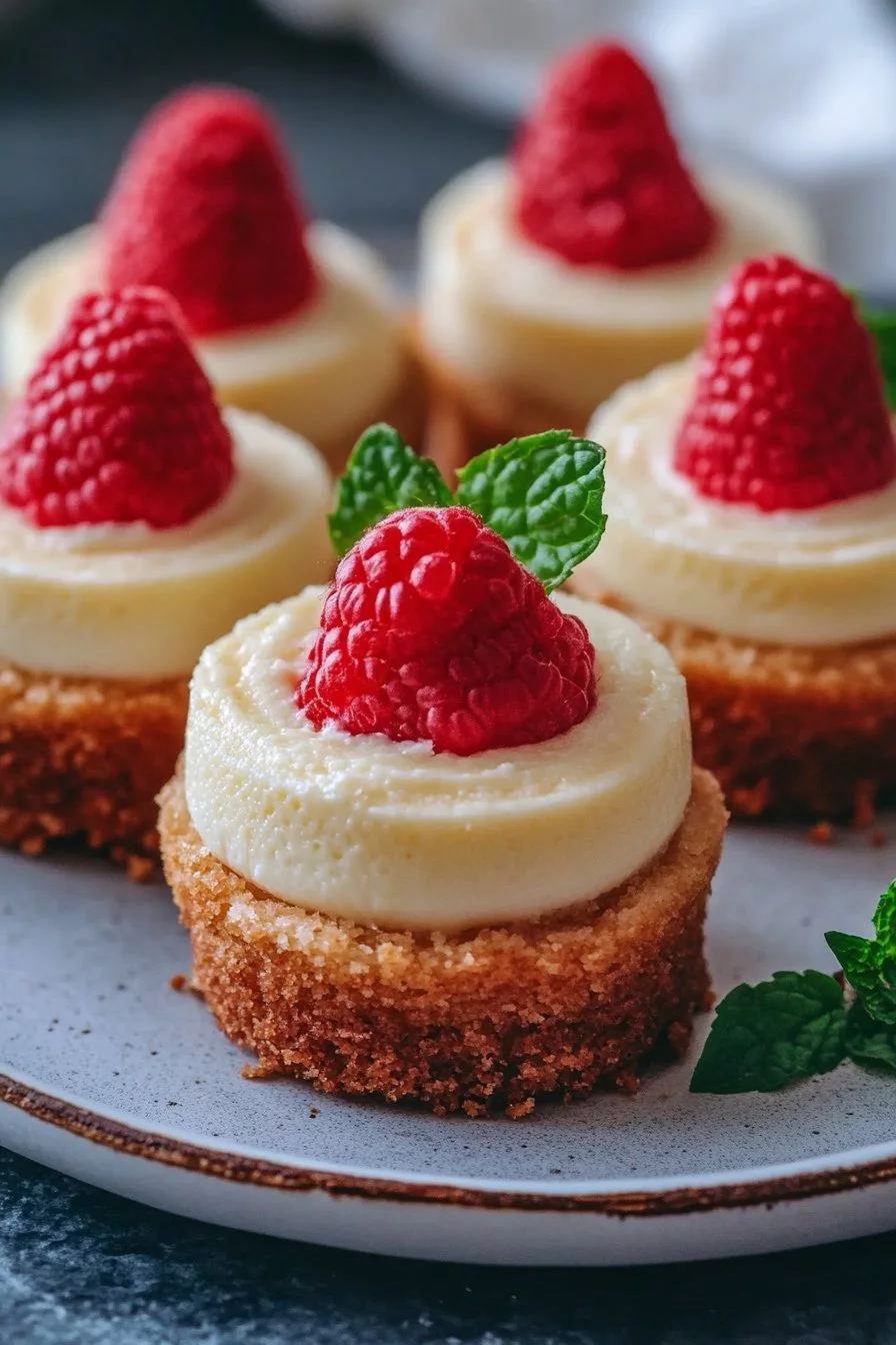 Irresistible Mini Cheesecakes New York Style