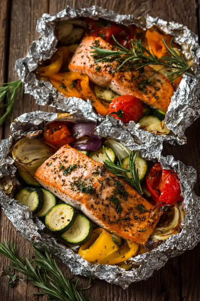 Salmon Foil Packs
