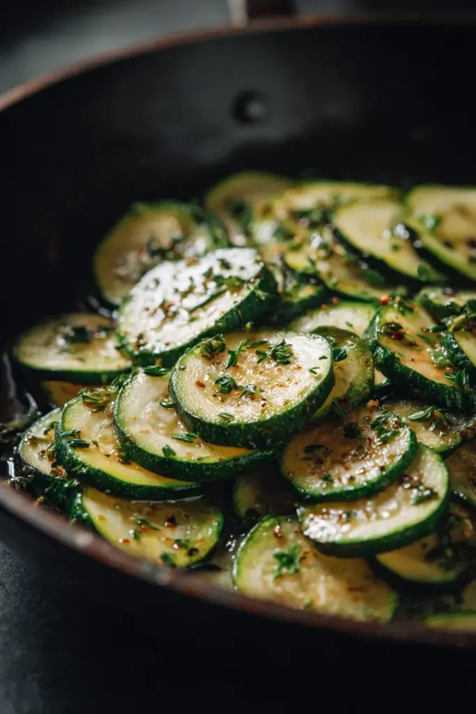 Sautéed Zucchini Side Dish