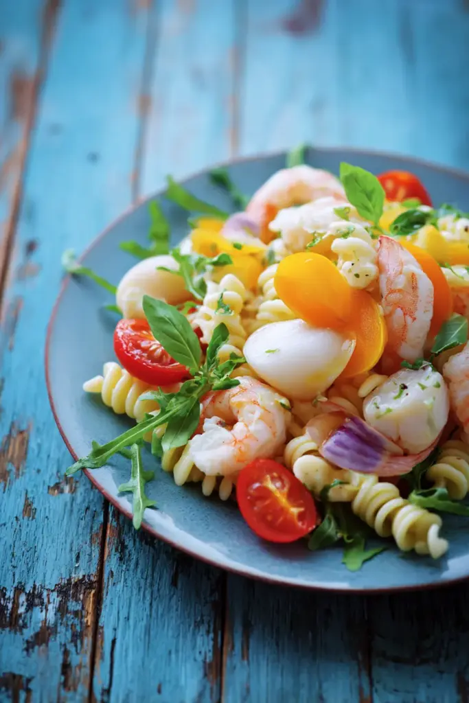 The Complete Guide to Seafood Recipes: From Simple Weeknight Dinners to Elegant Entertaining 21 Seafood Pasta Salad