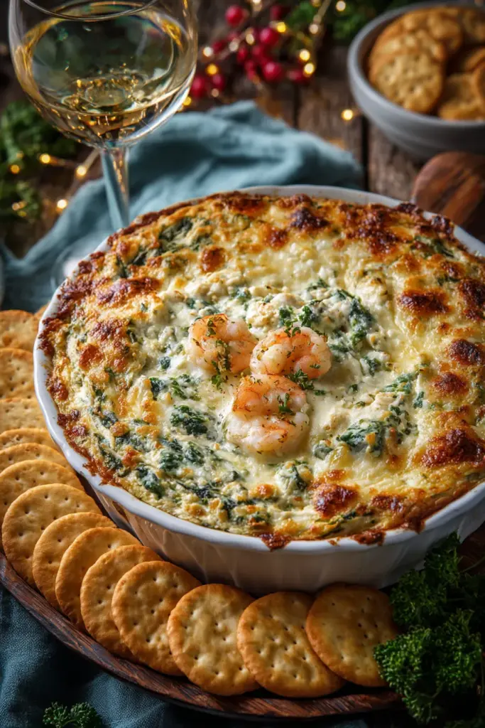 Shrimp & Crab Spinach Dip