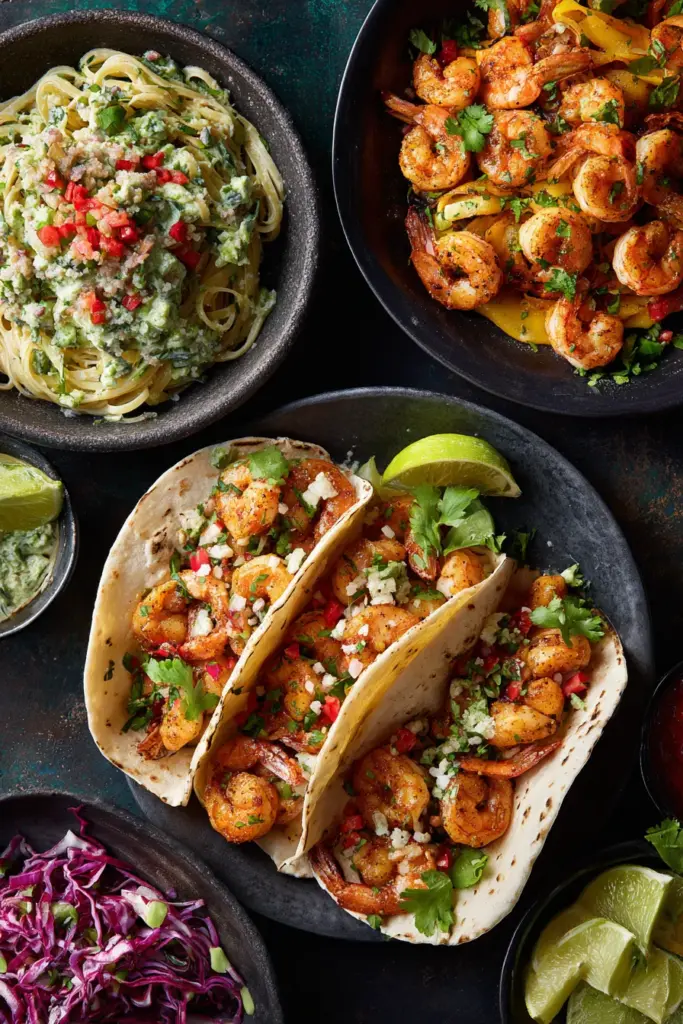 Shrimp Dishes Variety