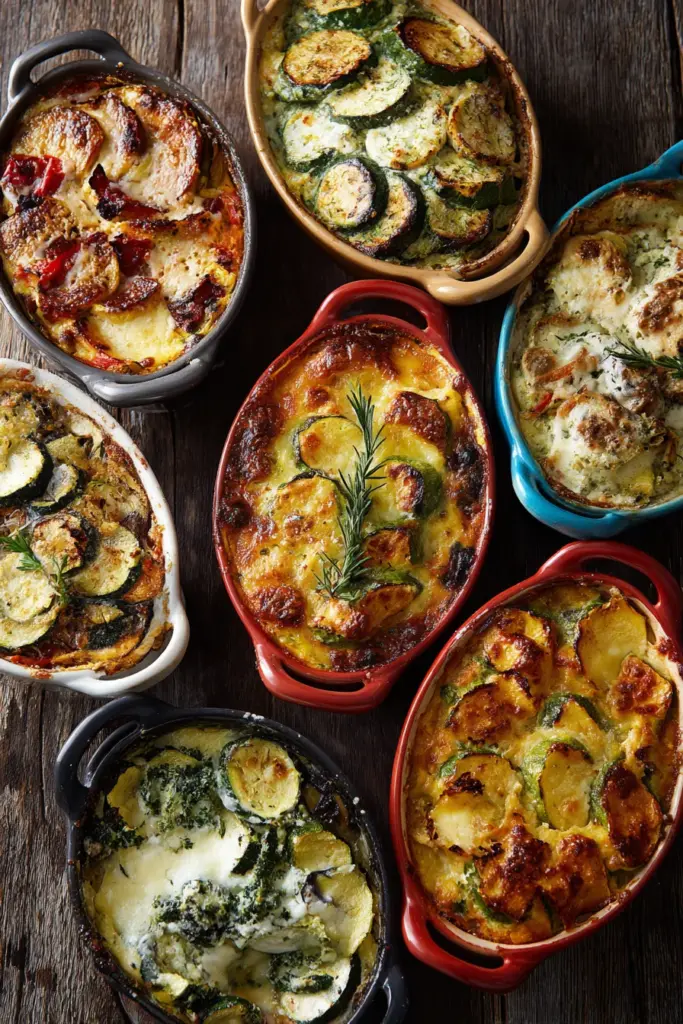 Squash Casserole Variations