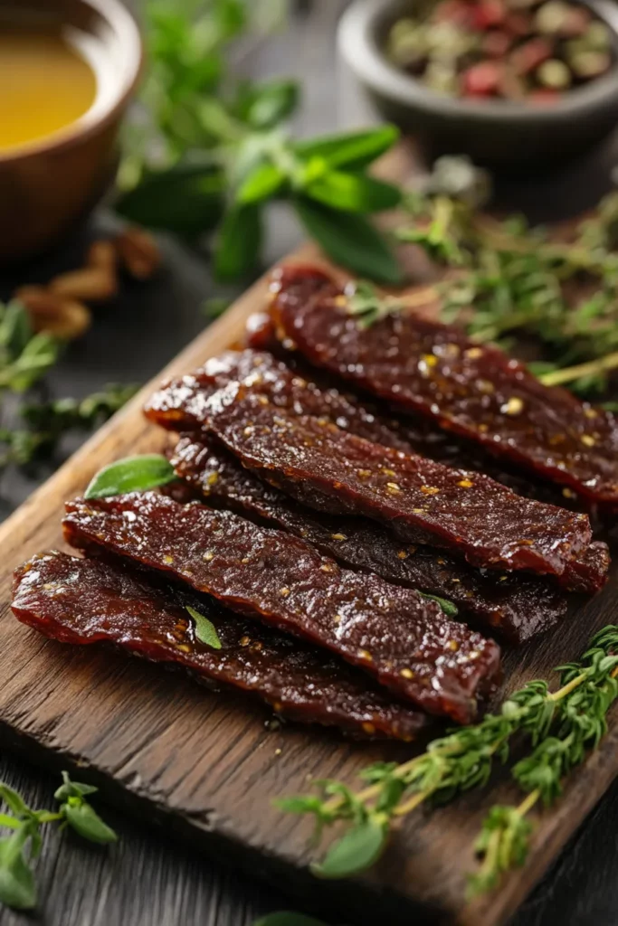 The Complete Guide to Venison Tenderloin and Jerky Recipes 37 Sticky Honey Jerky
