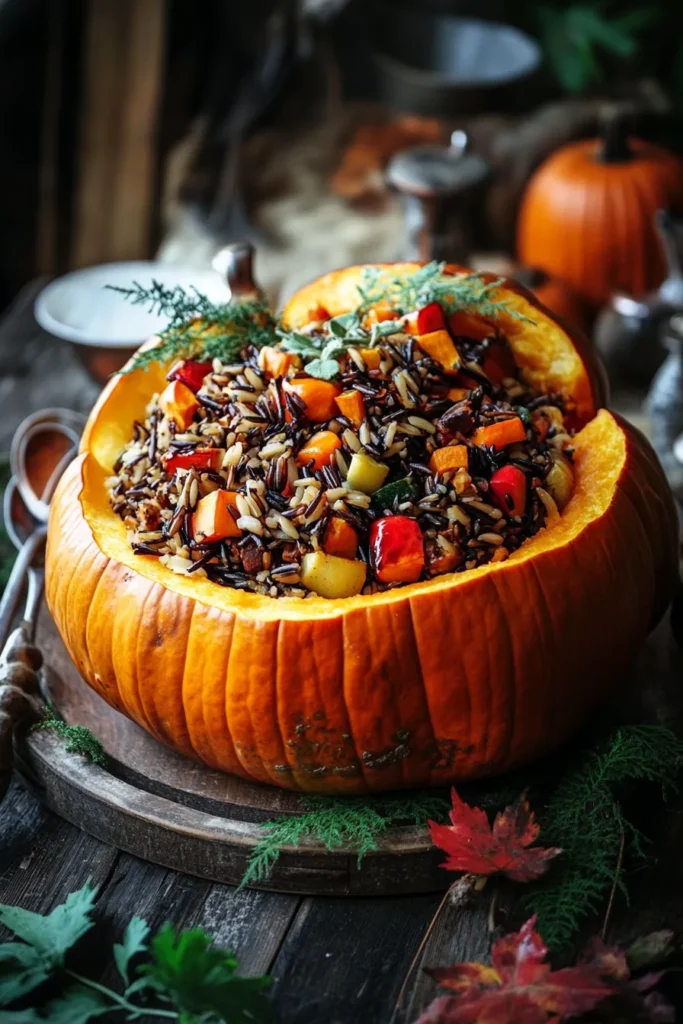 The Ultimate Guide to Pumpkin Recipes: From Sweet to Savory and Everything in Between 17 Stuffed Whole Pumpkin