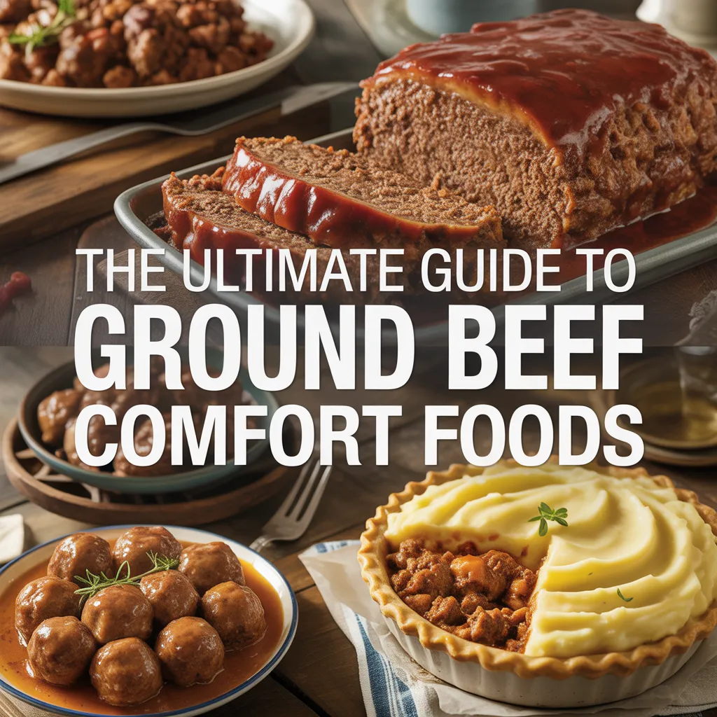 The Complete Guide to Beef & Ground Meat Dinners: Comfort Food at Its Best