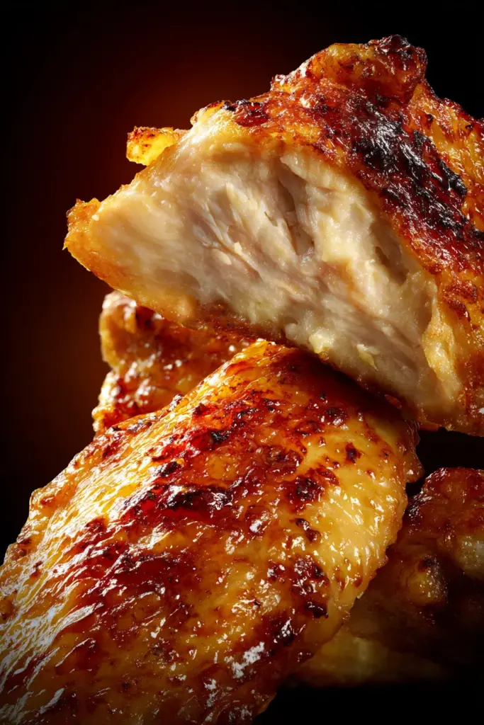 Two-Temperature Method for Crispy Wings