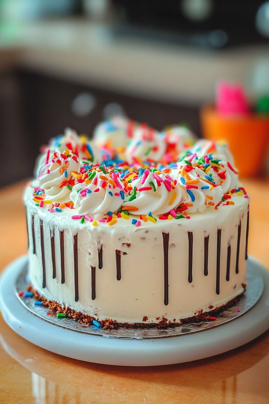 Homemade Ice Cream Cake