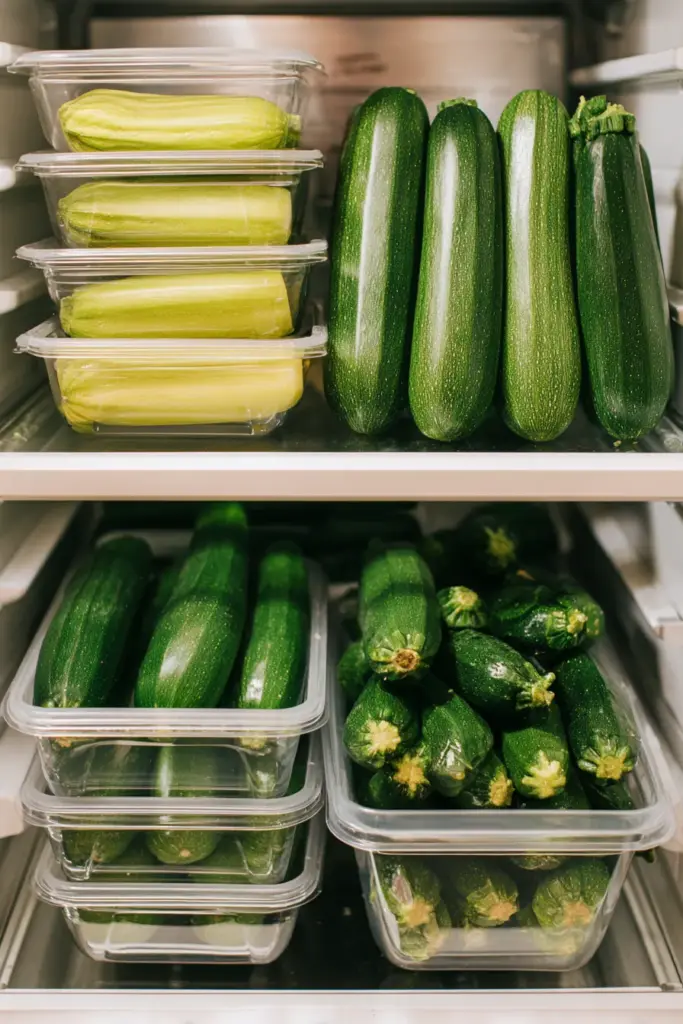 Zucchini Meal Prep & Storage