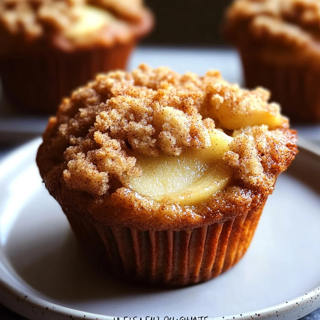 Apple Cinnamon Streusel Muffins