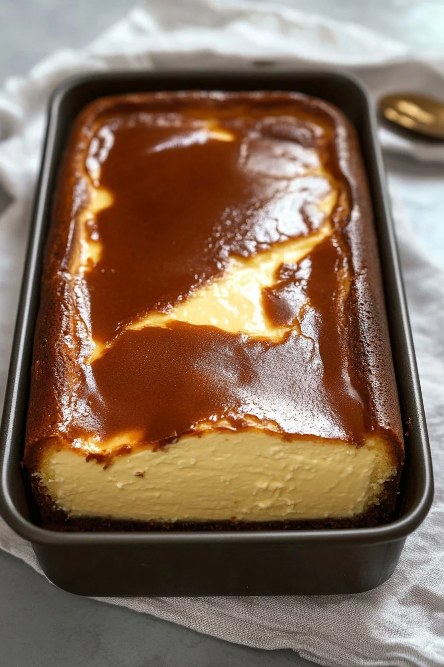 Indulgent Burnt Basque Cheesecake in a Loaf Pan You'll Love