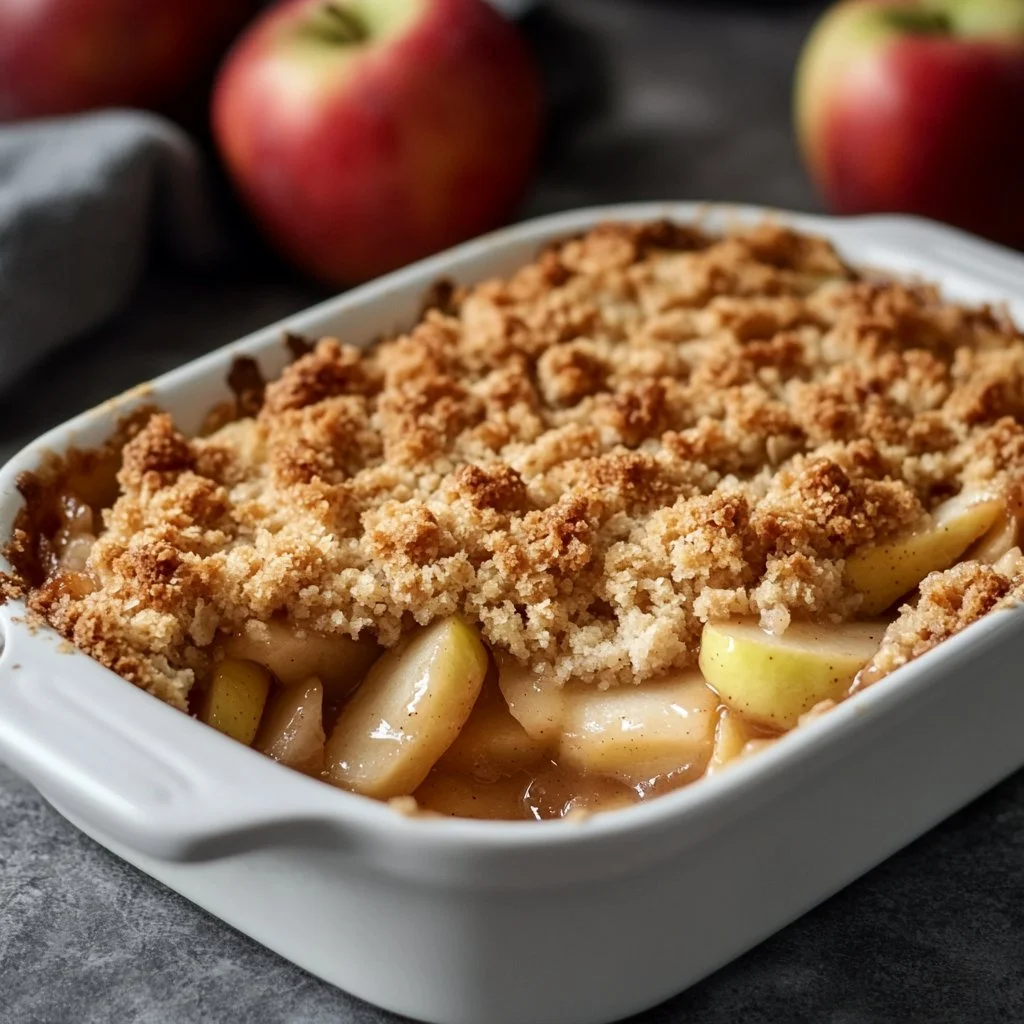 Baked Apple Crumble