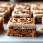 Cinnamon Roll Bliss Bars