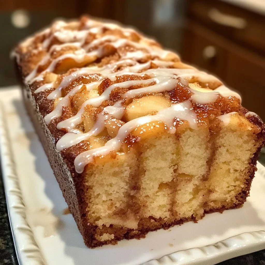 Cinnamon Swirl Apple Bread