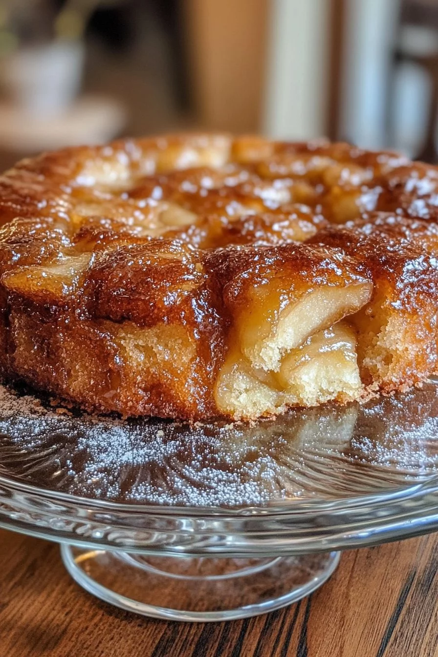Sweet Apple Fritter Cake