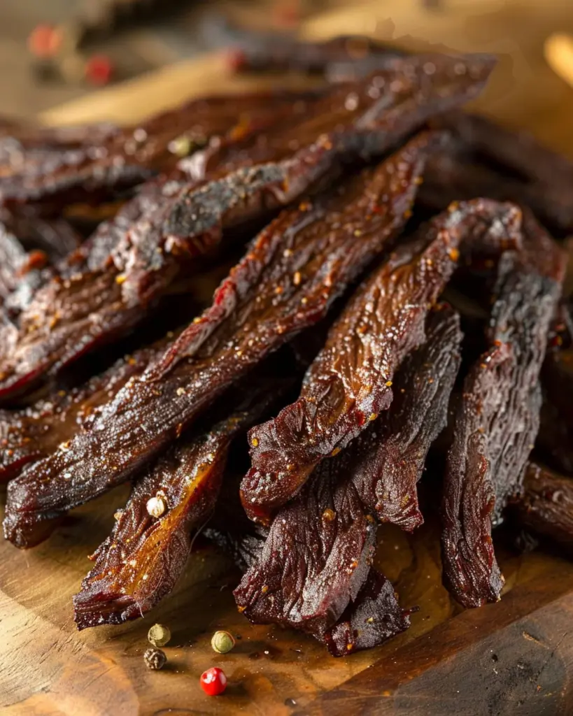 Classic Smoked Venison Strips: Smoky Sensation in Every Bite