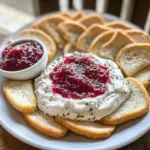 Cream Cheese with Raspberry Jalapeno Jam