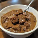 Crock Pot Beef Tips and Gravy